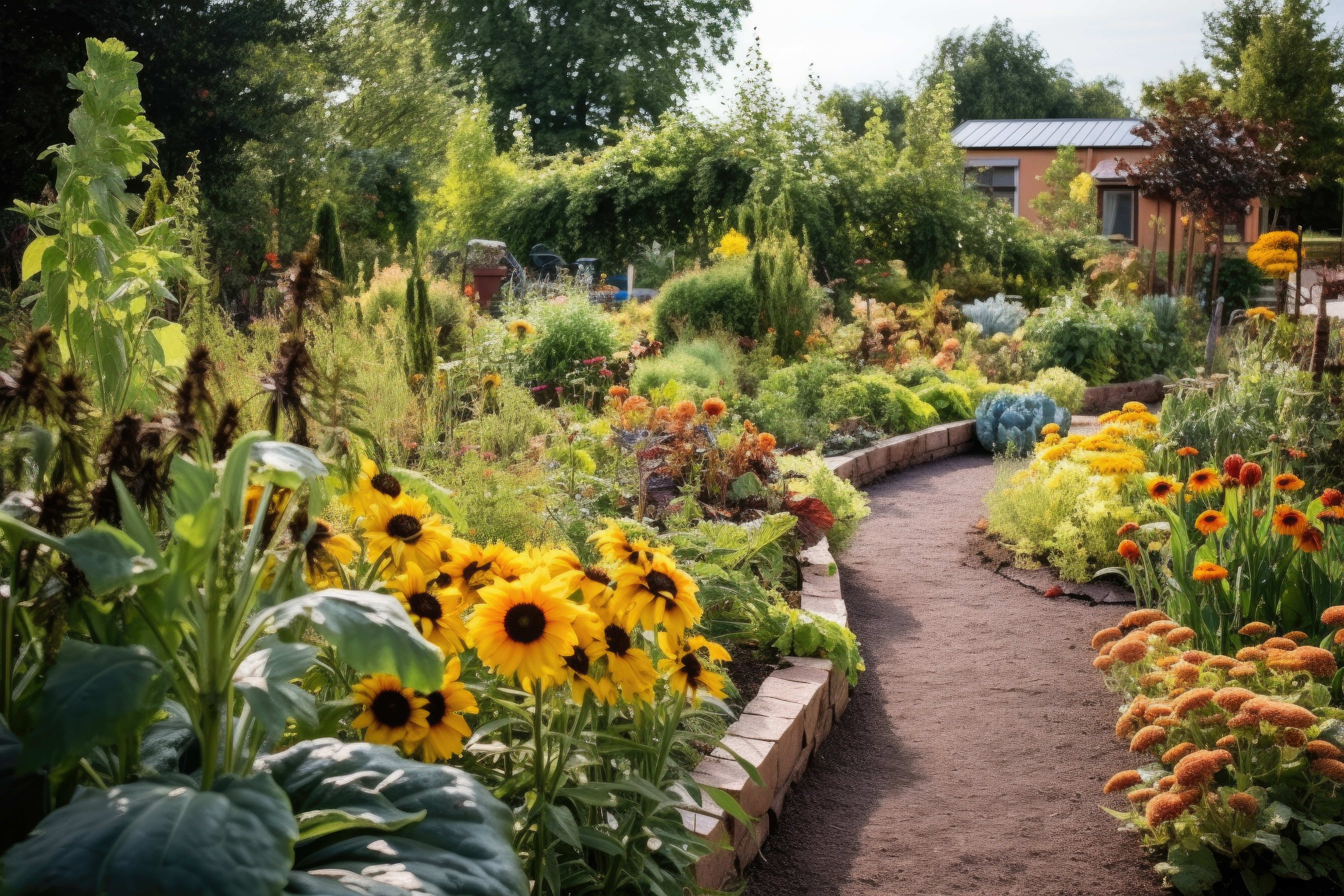 Embrace Diversity in Your Garden: Polyculture vs. Monoculture 🌻🍅